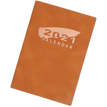 

2021 Calendar Notebook Practical Account Book Schedule Book A5 Plan Book