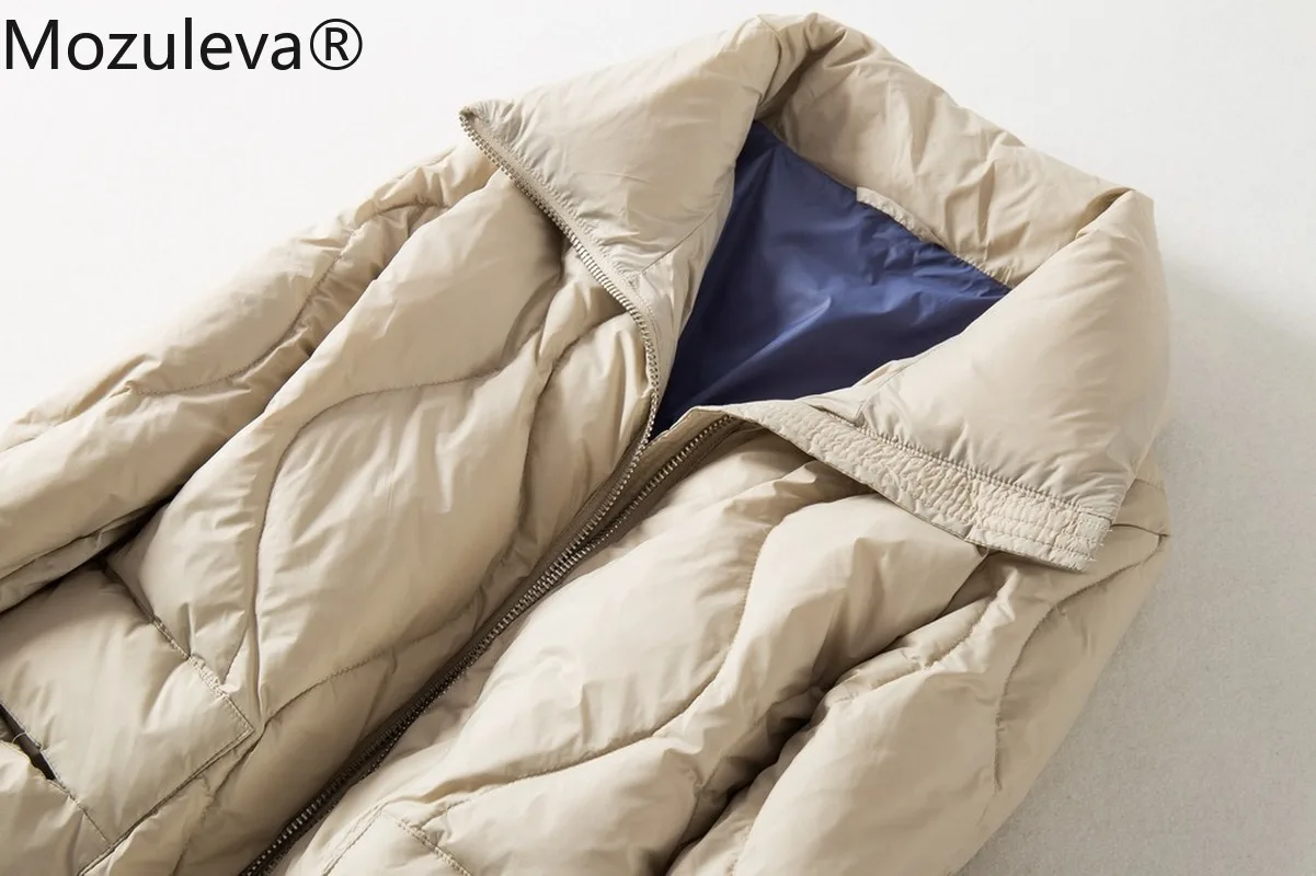 Mozuleva 2020 Autumn Winter  Long Thick  White
