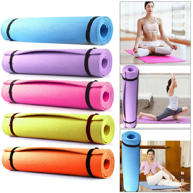 1PCS 173*60CM Yoga Mat Gym Fitness Exercise Eco Friendly Foam Non