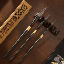 ZY TANG DF888 Dagger Stripersquirrel Акварельная кисть для волос, акварельная краска, акварельные кисти для рисования, художественная кисть, ручка aritist