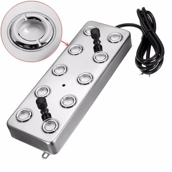 

UMM-10 10 Head Fogger Humidifier Ultrasonic Mist Maker Greenhouse Hydroponics Tabletop/Portable for Home Garden