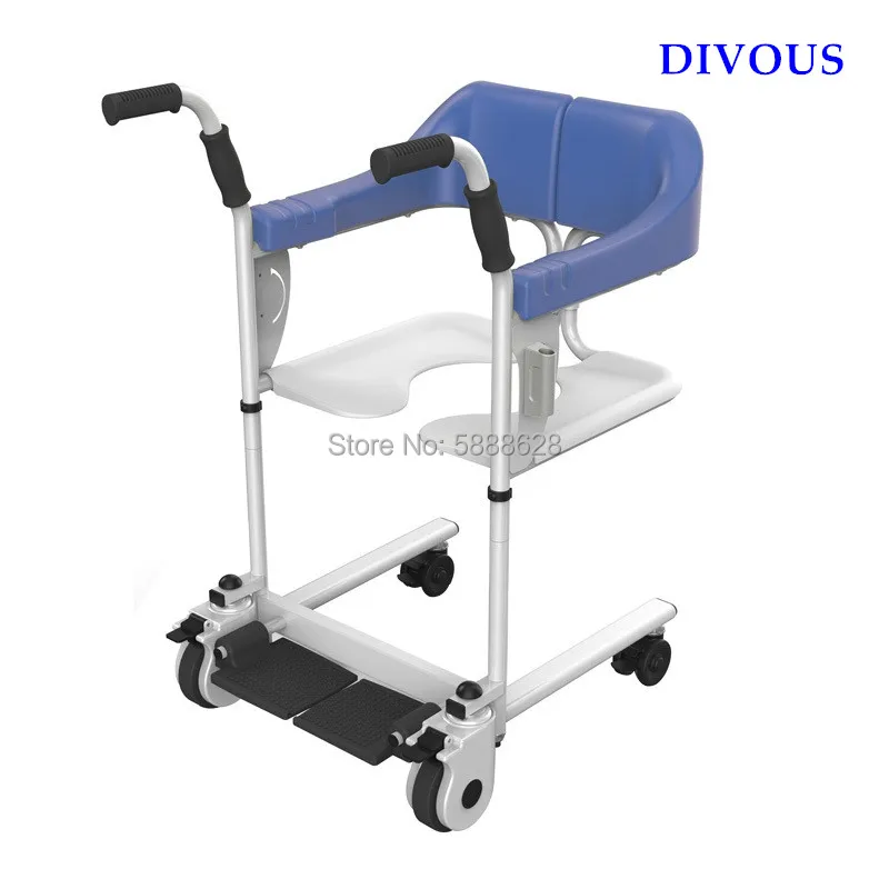 متعددة الوظائف شيفتر المنزل السرير الشلل رعاية المسنين نقل جهاز مسند الذراع كرسي المرحاض للمعاقين الحمام كرسي متحرك Aliexpress
