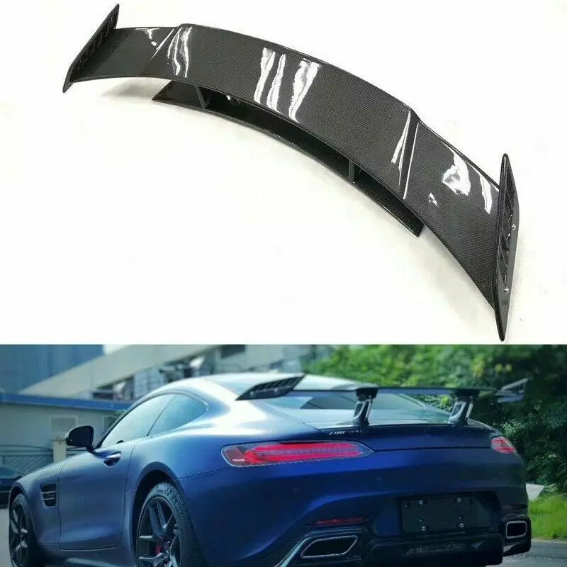

Задний спойлер GT из углеродного волокна, крыло для багажника, подходит для Mercedes Benz AMG GT GTS