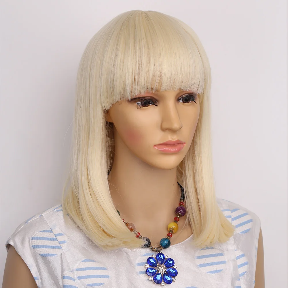 Парики для женщин черные волосы средняя длина прямые натуральный коричневый