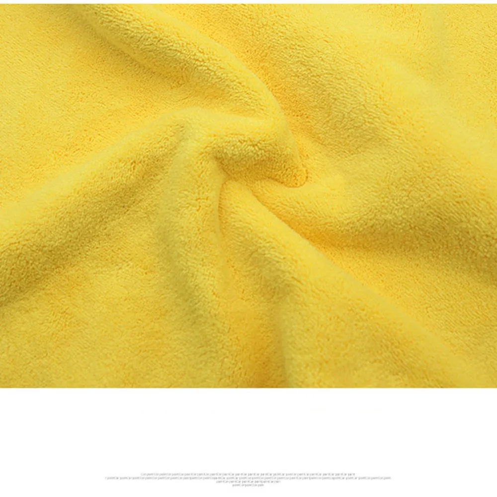 Супер толстое плюшевое полотенце из микрофибры для чистки машины ткань Влажная и сухая от пыли и грязи автомобиля вытирая моющее полотенце хорошая поглощение воды