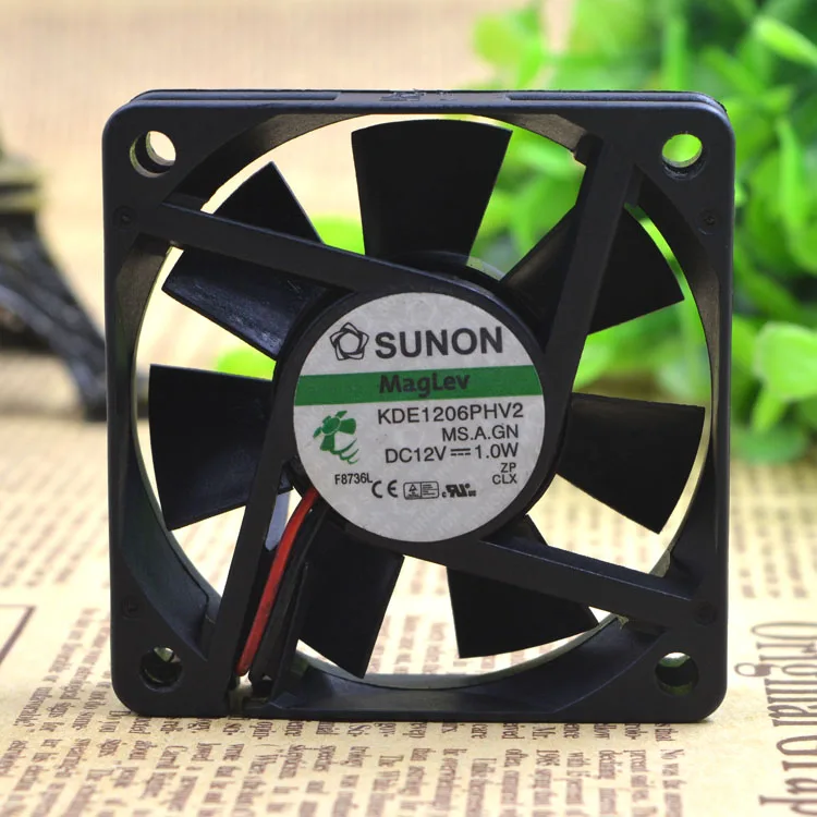 6015 12V 1,0 W KDE1206PHV2 защиты электродвигателя Вентилятор охлаждения