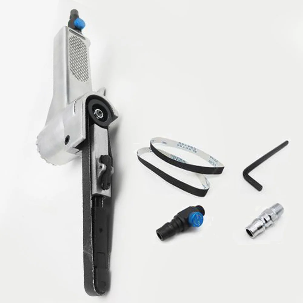 

Pneumatic Machine Air Belt Sander 10mm Wide Sanding Power Rust Removal