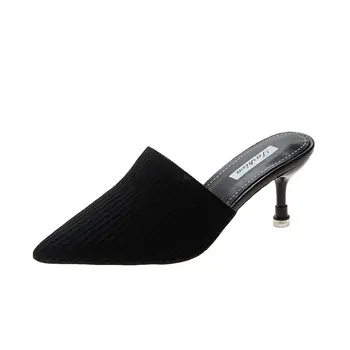 

Size 35-42 Woman Summer slippers Sandals Fashion High Heels Slipper Shoes