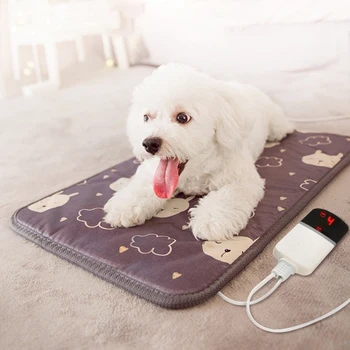

9-Speed Intelligent Timing Pet Heating Pad Cat and Dog Electric Pet Heating Pad Indoor Waterproof Automatic Constant Temperature