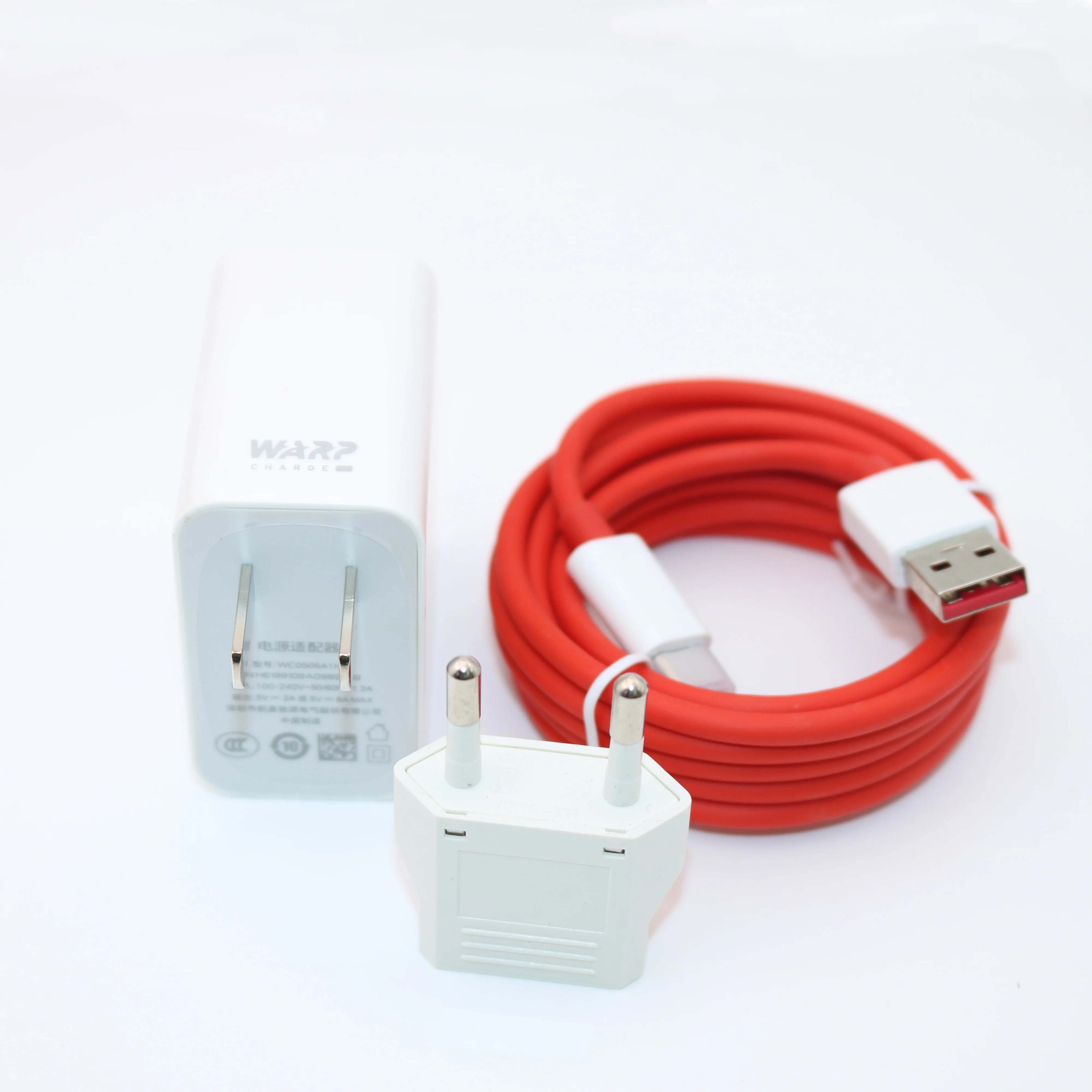 OnePlus Warp Charge 30 адаптер питания Warp 30 Вт США зарядное устройство 5V6A MAX type C/USB кабель Быстрая зарядка 30 Вт для OnePlus 7 Pro