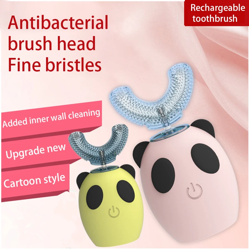 Smart U 360 Degrees Kids Sonic Electric Toothbrush Silicon Automatic Ultrasonic Teeth Tooth Brush Cartoon Children Smart U 360 Degrees Kids Sonic Electric Toothbrush Silicon Automatic Ultrasonic Teeth Tooth Brush Cartoon Children