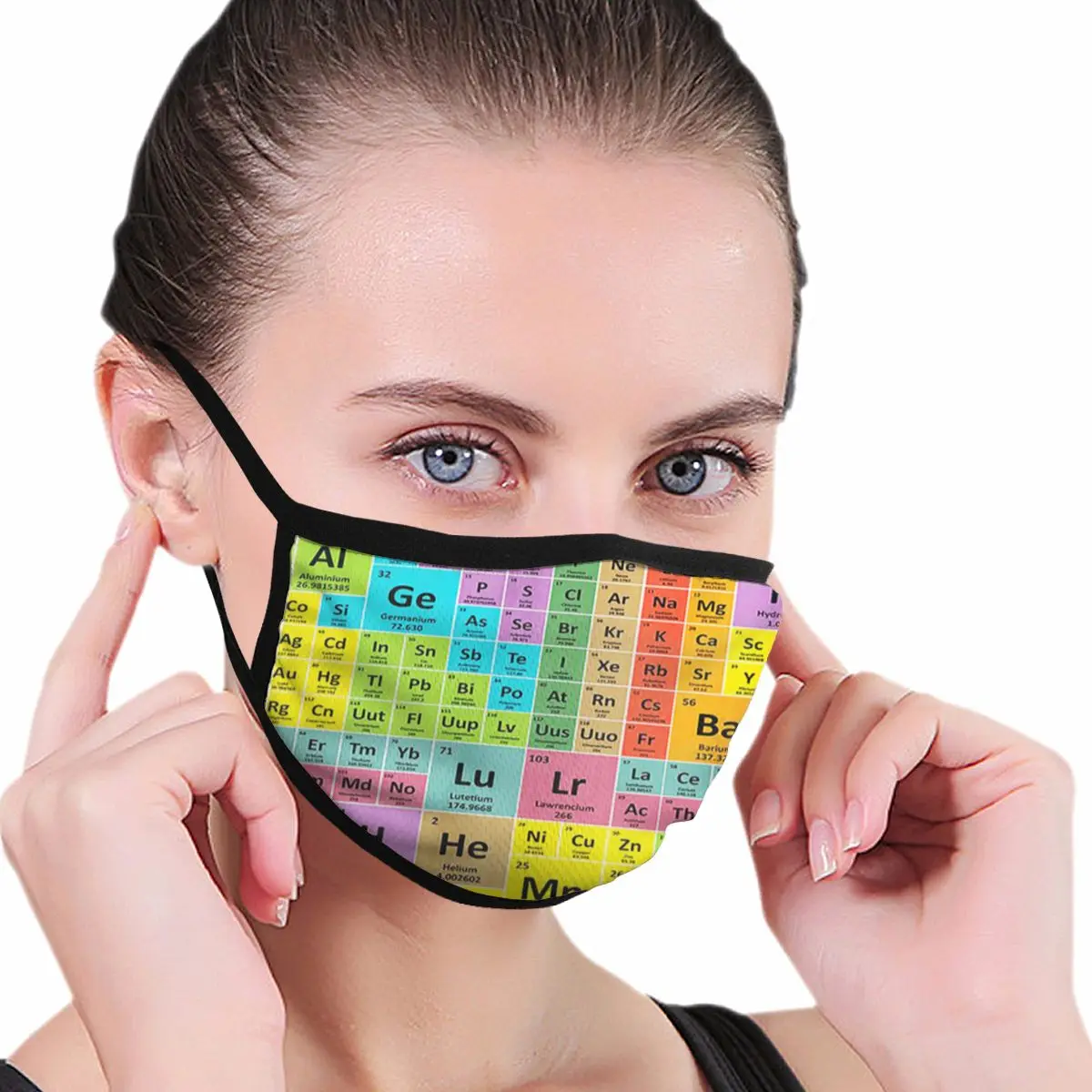 

The Periodic Table Unisex Dust Mask for Adult Kids Outdoor Sport Mouth Face Mask Washable Reusable