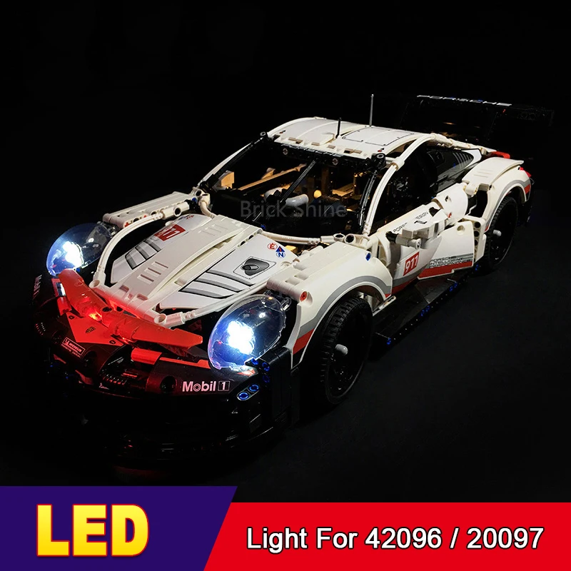 

LED Light Kit (only light included) for lego 42096 and 20097 The 24 hours Race Car ( the car not included)