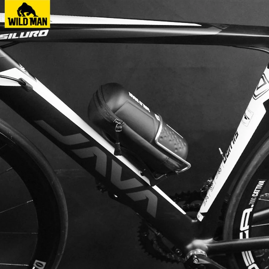 Sale WILD MAN Bicycle Tool Bag Capsule Box Cycling Repair Tools Kit Case Bike Frame Storage Boxes MTB Road Bike Tool Bag Accessories 1