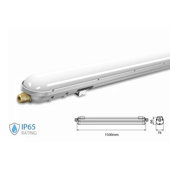 

V-TAC TL6150N Led ceiling lamp 150cm 48W emergency system included neutral white 4000K IP65 Tri Proof led Lamp Light SKU-6446