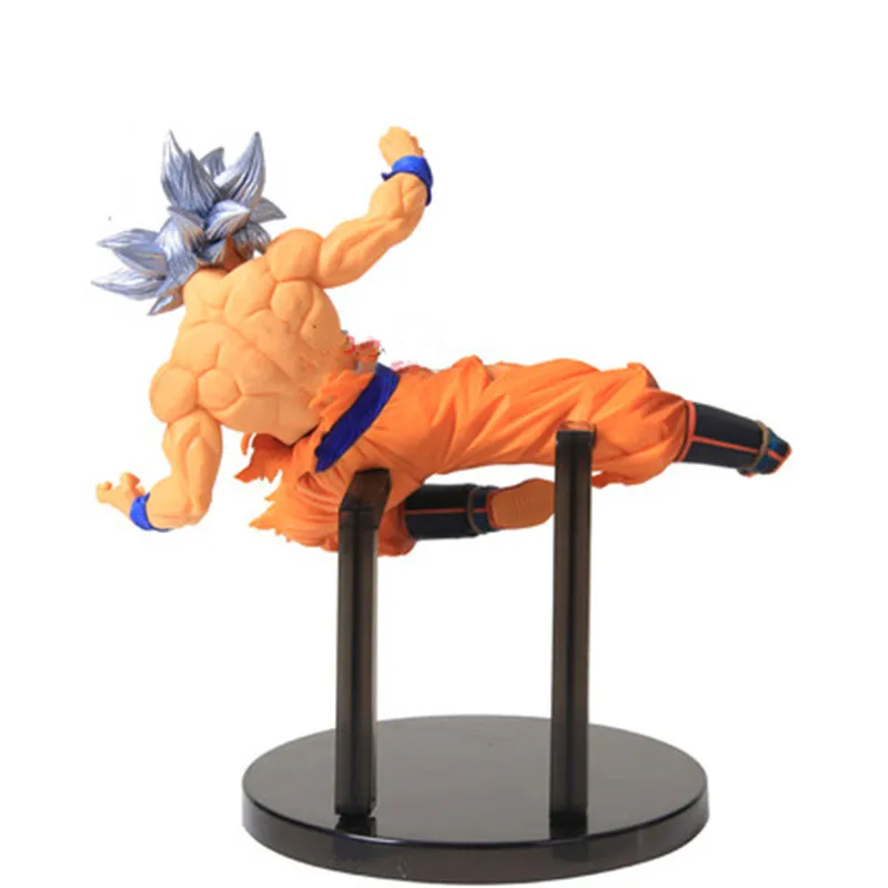 8 дюймовый Дракон мяч Сон Гоку серебряные волосы Супер Saiyan DBZ GK статуя резиновая фигурка героя Коллекция Модель игрушки M2553