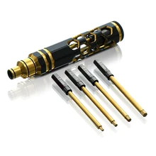 

4Pcs 1.5/2.0/2.5/3.0 Hexagon Screwdriver Socket Driver Nut Wrench Tool for RC Model Car Crawler SCX10 TRX-4