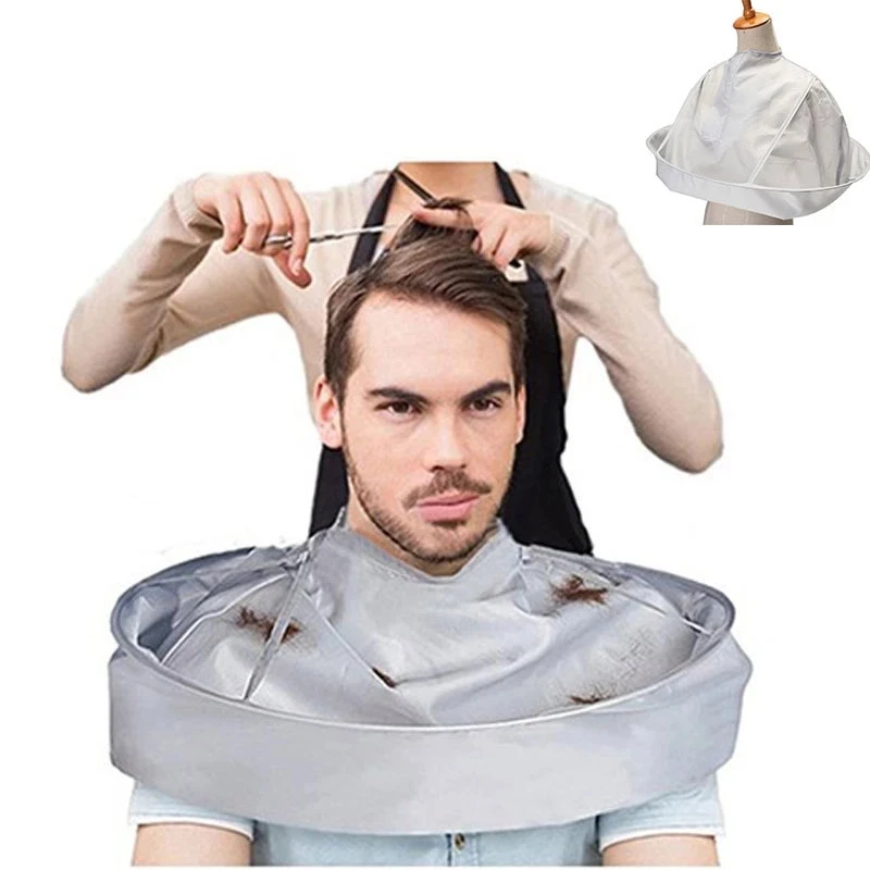 

DIY Hair Cutting Cloak Umbrella Cape Cutting Cloak Wrap Hair Shave Apron Hair Barber Gown Cover Household Cleaning Protecter