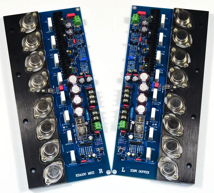 KSA100 MJ15024G MJ15025G Золотая герметичная трубка HIFI enthusiast класс чистый задний класс регулируемый класс A усилитель мощности плата