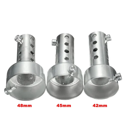 오토바이 캔 DB 킬러 소음기 소음 제거기, 배기 조절 머플러 소음기, 35mm, 42mm, 45mm, 48mm, 60mm 3