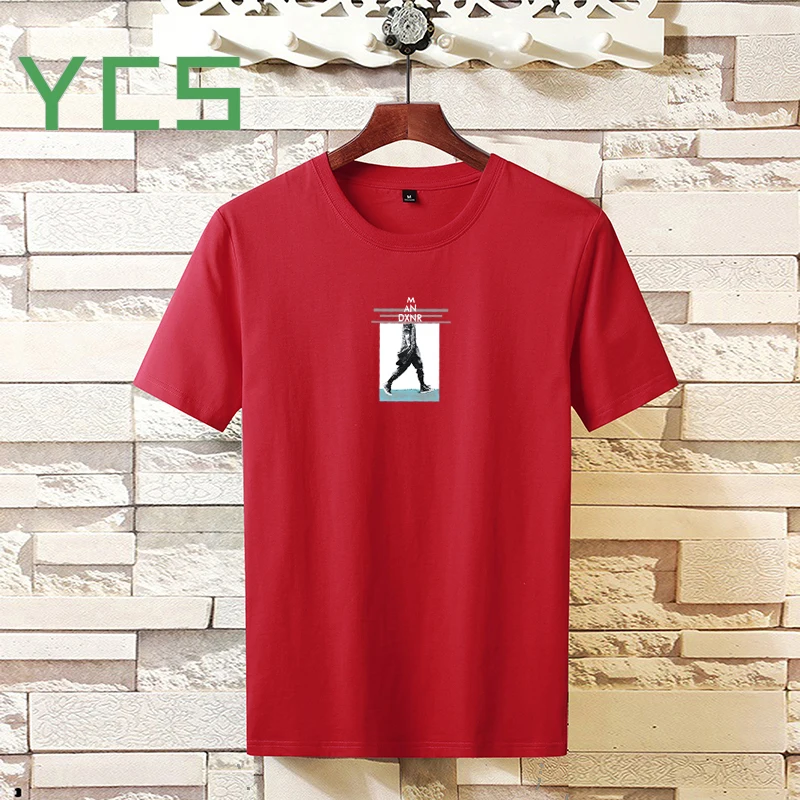

YCS Store 4 patterns Summer T Shirts Men Print Tshirt Men Hip Hop 100% Cotton Streetwear men tshirt Tee Shirt Homme Tops