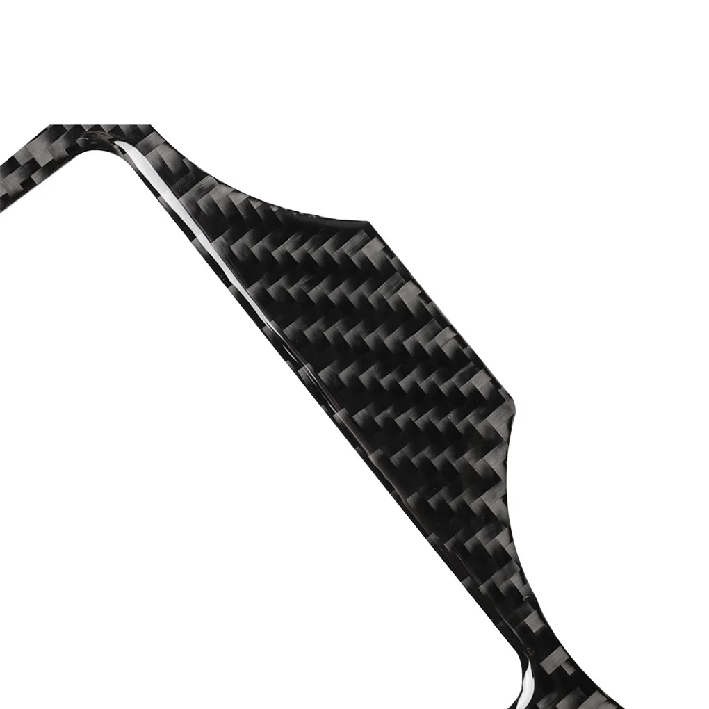Replacement For Tesla Model 3 3pcs/set Center Control Console Panel Cover Cup Holder Panel Trim Decor Carbon Fiber