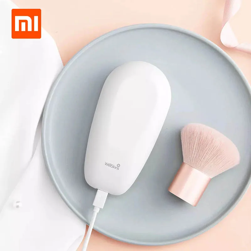 Xiaomi Wellskins отрицательный расческа-ионизатор портативный расческа для волос USB перезаряжаемая красота анион уход за волосами Массаж головы Антистатическая расческа