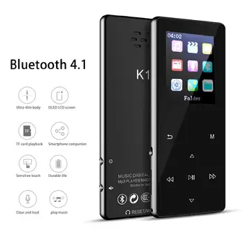 

TWISTER.CK Inch MP3 Player 8G 16G 32G HIFI Noise Built-In Speaker Recorder E-Book Support Extended Memory 128G Bluetooth