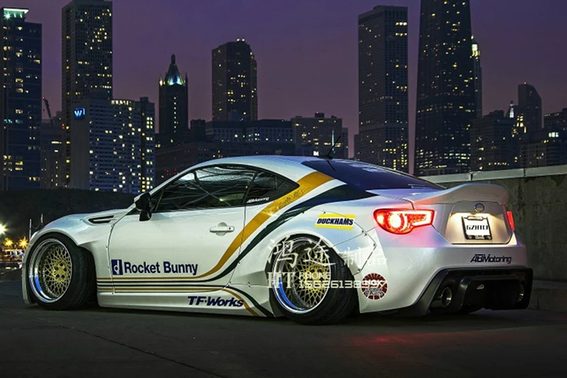 Для Subaru BRZ багажник автомобиля типа FRP стекловолокнистый материал безболезненный спойлер для Toyota GT86 2012 2013