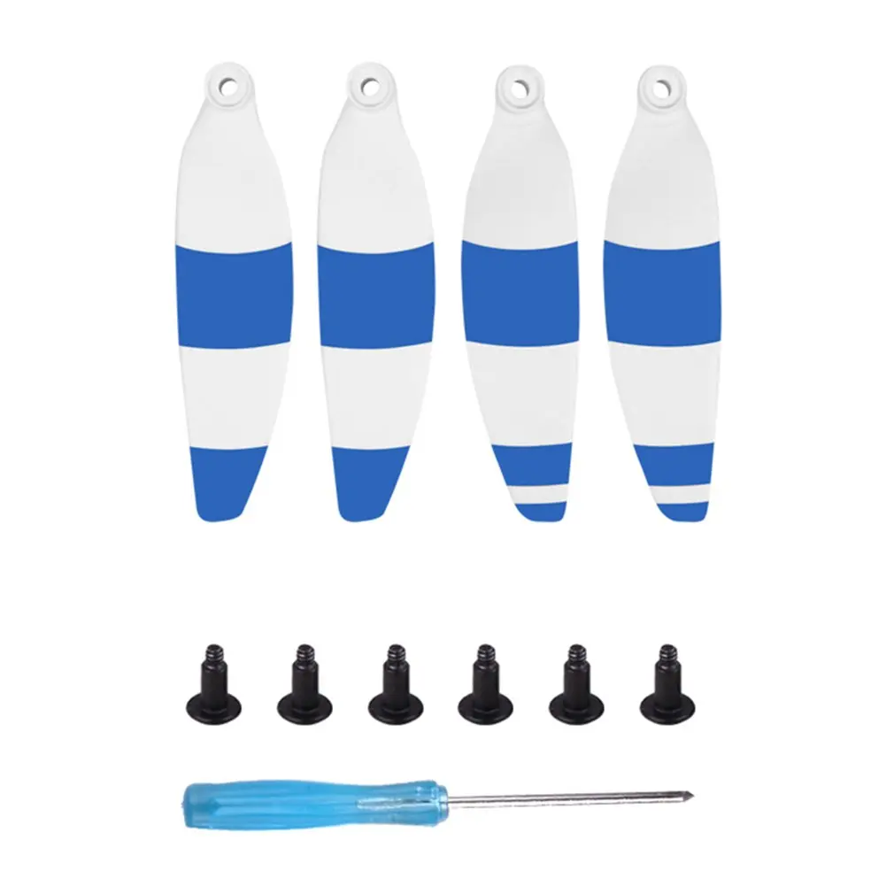 Mini Propellers 4726f For Dji Mavic Mini Drone Quieter Flight white&blue