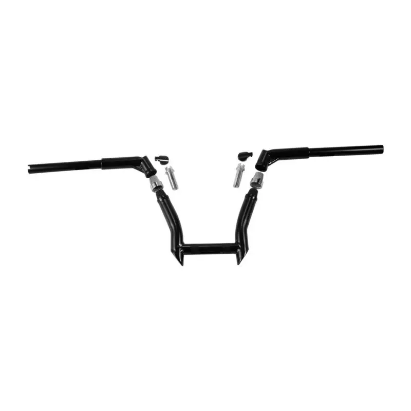Черный 1" Rise 1-1/4" Ручка Бар трубка для Harley FXDB 13-17 FLD 12-16 FLS 00-17 FLS FLSTC FLSTF FLSTFB 2000