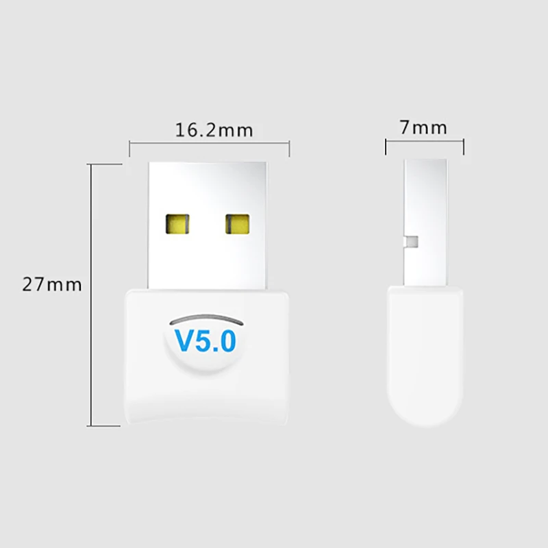 Портативный беспроводной приемник адаптер USB Bluetooth 5 0 для автомобильной домашней