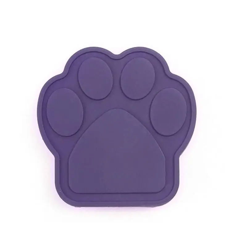 Purple Ванна для домашних животных Бадди медленное питание Ванна фиксированная всасывание передача внимание Ванна артефакт товары для домашних животных для купания уход за шерстью - Цвет: Purple