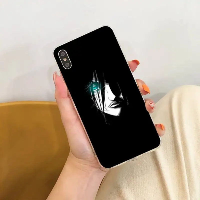 13 pro max case Anime Attack on Titan Eren Phone Case for iphone 13 8 7 6 6S Plus X 5S SE 2020 XR 11 12 pro XS MAX iphone 13 pro max leather case