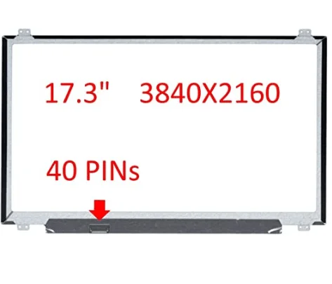 

New 17.3 inch UHD IPS Screen Compatible with GS73VR 7RG Stealth PRO(UHD 60Hz) fit N173DSE-G31 Replacement Screens