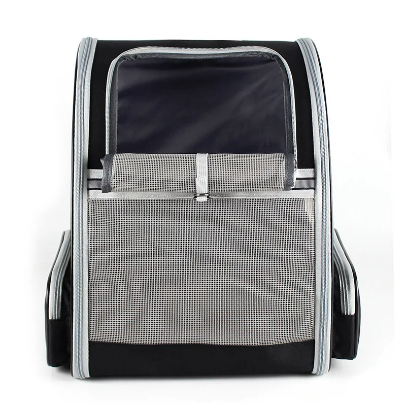 Складная сумка переноска для собак Портативный дышащий сетчатый рюкзак на