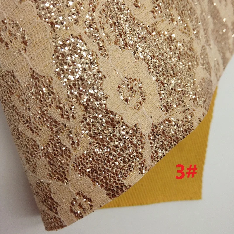 Ткань с золотым блеском, блестящая кожа, синтетическая кожа, тканевые листы для лука A4 21x29 см, мерцающие XM830 - Цвет: 3