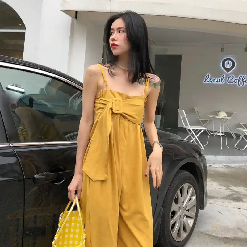 ladies cotton jumpsuit