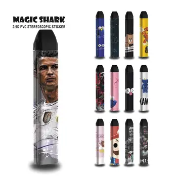 

Magic Shark Ronaldo CR7 Messi Super Mario Brown Bear Cover Sticker Case Wrap Film for Uwell Caliburn