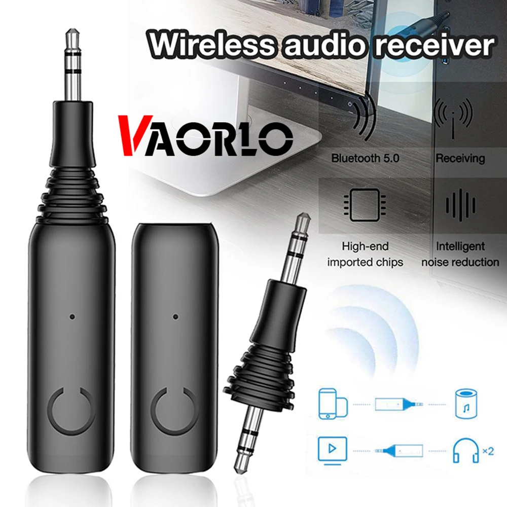 Аудиоприемник с низкой задержкой 5 0 Bluetooth чип QCC3005 aptX LL/AAC/SBC AUX 3 мм RCA микрофоном