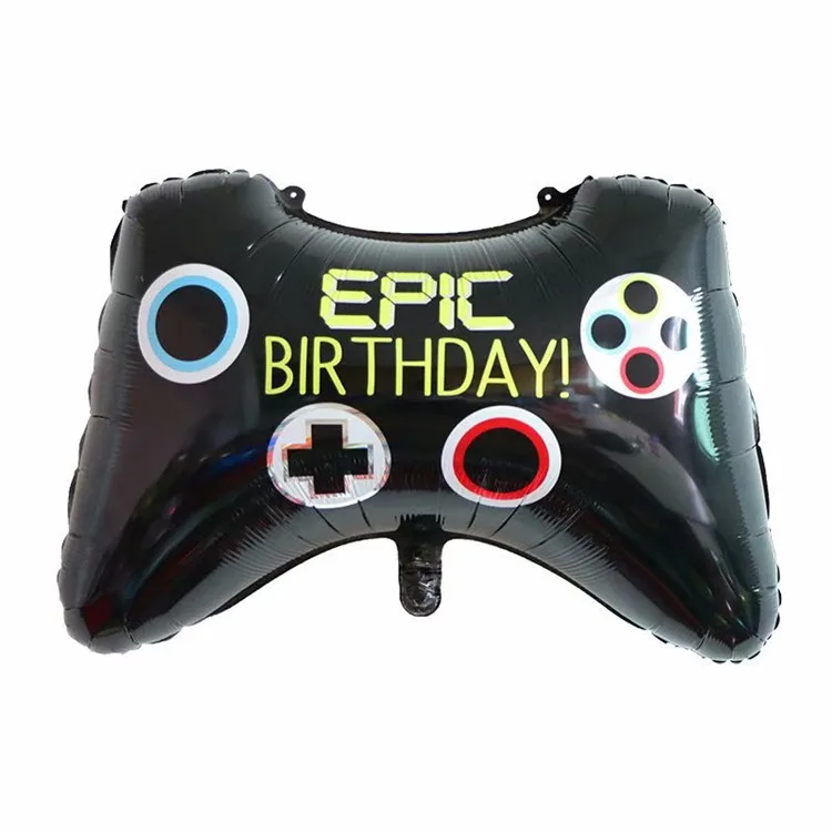 Foil Aluminium Balloon Video Game Controller Aluminum Foil Balloon Children Party Field Decoration Internet Celebrity Balloon - Цвет: 68x49cm