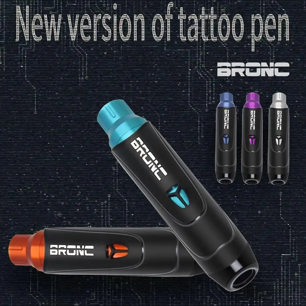 Новинка! 100% Оригинальный HUMMINGBIRD BRONC V8 ручка типа картридж тату и Перманентный