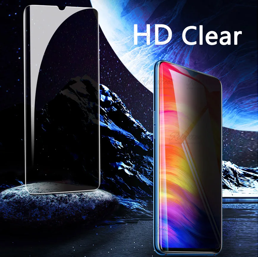 Anti-spy Tempered Glass For Xiaomi mi 9t 9 t pro 9tpro Anti-Peep Privacy Screen Protector For xiomi mi9t redmi k20 pro full glas