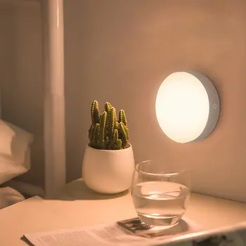 

Touch Led Night Light Usb Charging Human Body Induction Night Lights Dormitory Artifact Bedroom Bedside Table Lamp