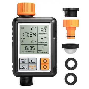

Automatic Irrigation Water Timer Lcd Screen Sprinkler Controller Outdoor Garden Watering Timer Device Controller Tool
