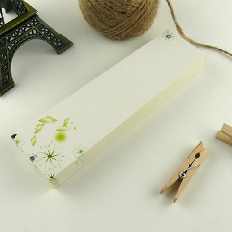 

Beautifully Printed White Card Bookmark Hipster Blank DIY Card Creative Bookmark Stationery for Gift Wholesale 50