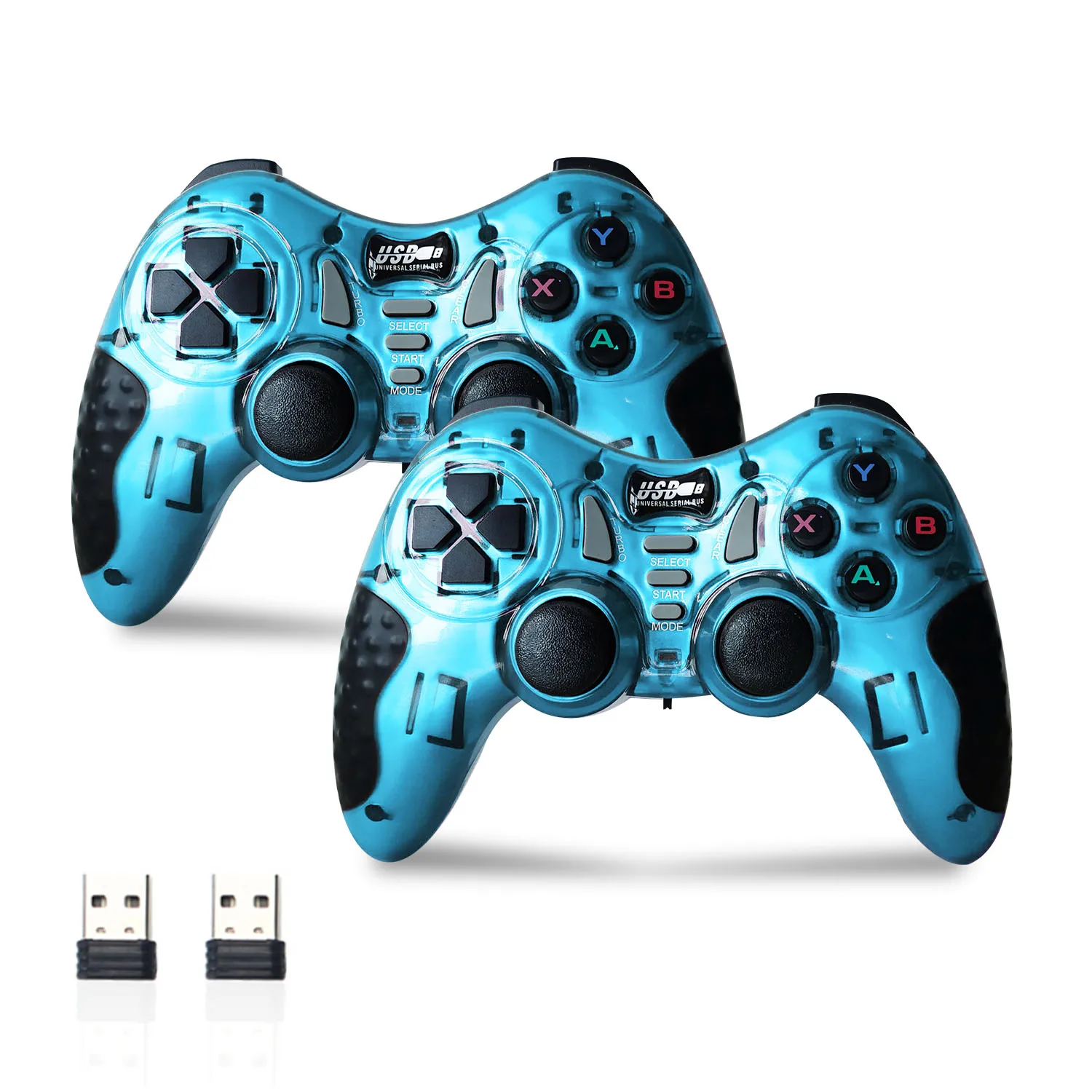 2.4G Wireless Gamepad For PS3 PC Android TV Box Raspberry PI Super Console Mini PC Game Controller Joystick Pawky Box Pro Joypad 