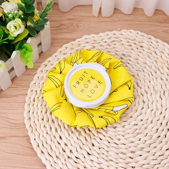 

450ml Small Round Hot Water Bottle Bag Winter Relaxing Heat Therapy Warmer