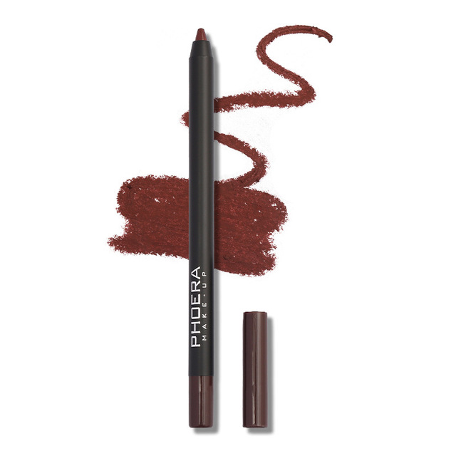 Color Matte Brown Lip Liner Waterproof Long Lasting Moisturizing Sexy Lip Pencil Women Natural Lipstick Makeup Lip Cosmetics