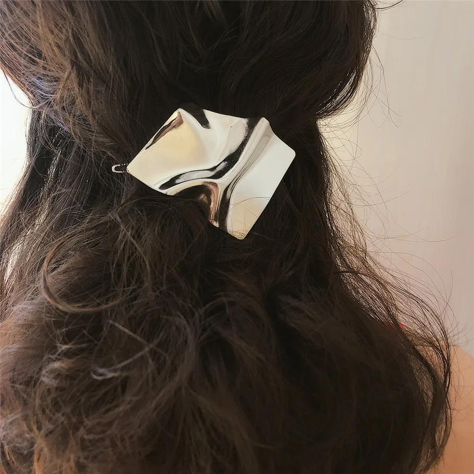 Ingemark преувеличенные неровные витые заколки для волос винтажные железные металлические геометрические заколки для волос аксессуары для волос